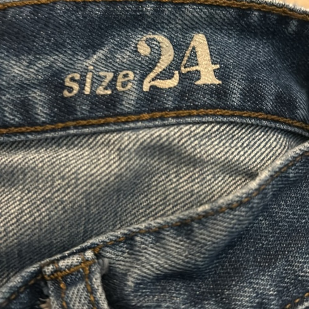 J Crew Broken In Boyfriend Womens Size 24 Blue Jeans - Picture 4 of 4